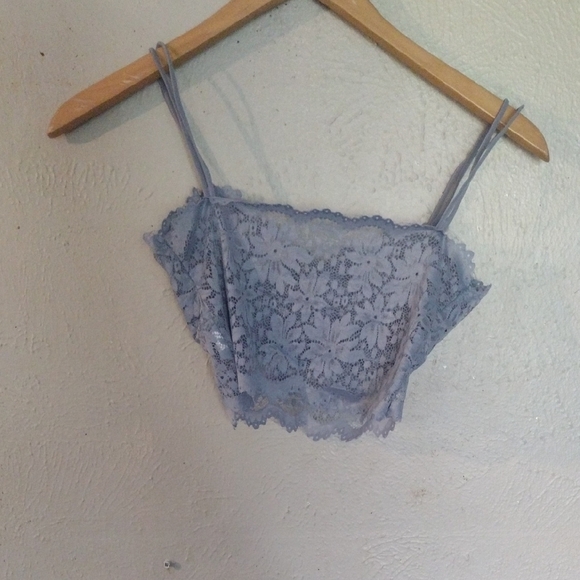 Duufin Elegant Lavender Lace Bralette – Delicate Straps, Soft Comfort, Size S/M - Picture 3 of 3